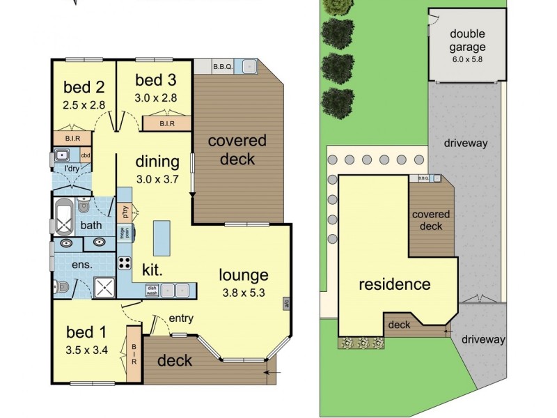 23 Charlwood Drive, Mooroolbark VIC 3138 Floorplan