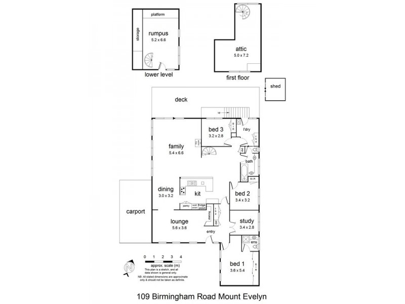 109 Birmingham Road, Mount Evelyn VIC 3796 Floorplan
