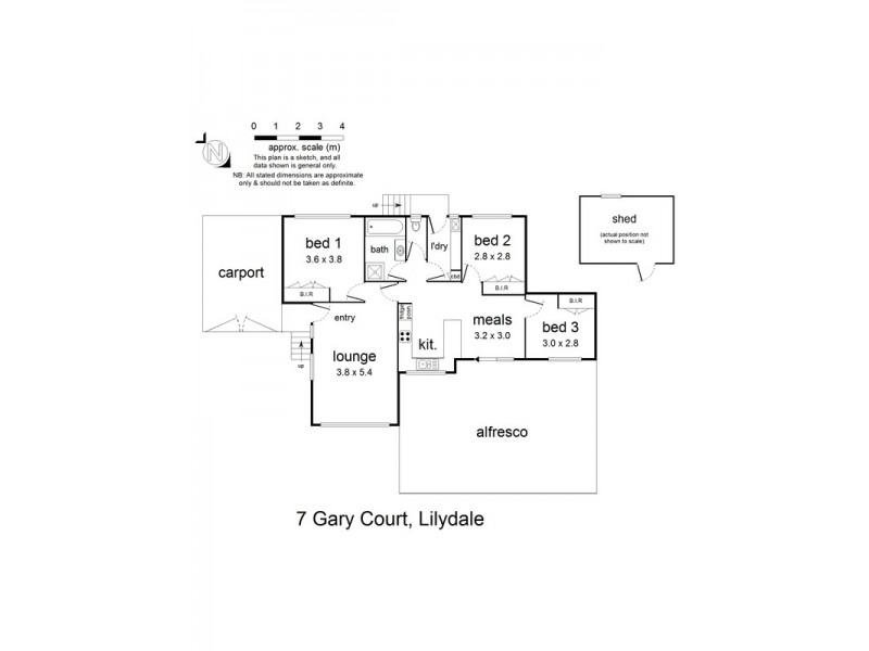 7 Gary Court, Lilydale VIC 3140 Floorplan