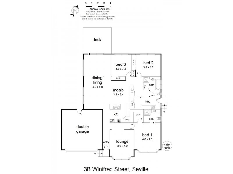 3B Winifred Street, Seville VIC 3139 Floorplan