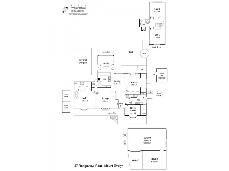 37 Rangeview Road, Mount Evelyn VIC 3796 Floorplan