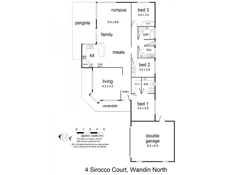4 Sirocco  Court, Wandin North VIC 3139 Floorplan