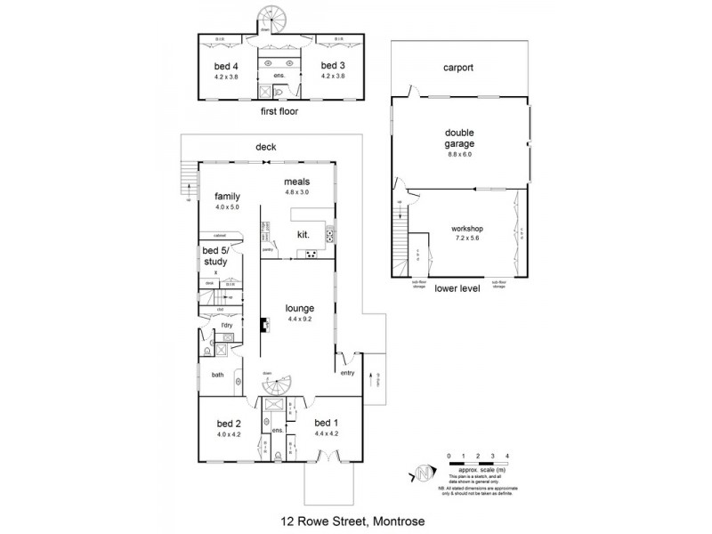 12 Rowe Street, Montrose VIC 3765 Floorplan