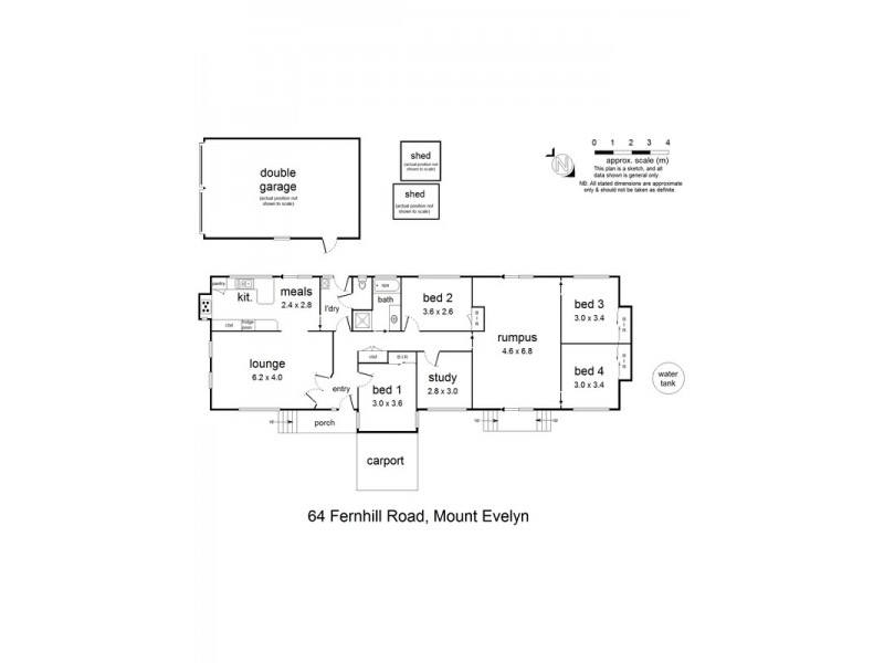 64 Fernhill Road, Mount Evelyn VIC 3796 Floorplan