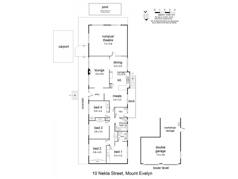 10 Nekla  Street, Mount Evelyn VIC 3796 Floorplan