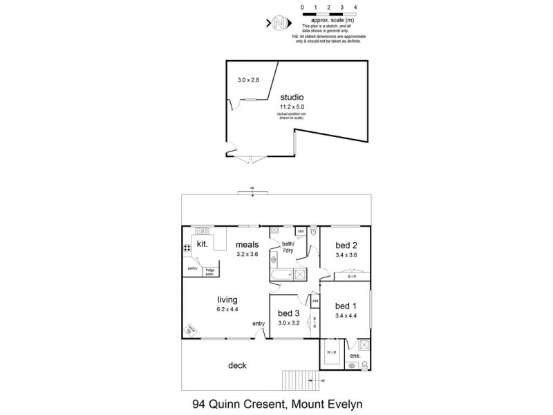 94 Quinn Crescent, Mount Evelyn VIC 3796 Floorplan