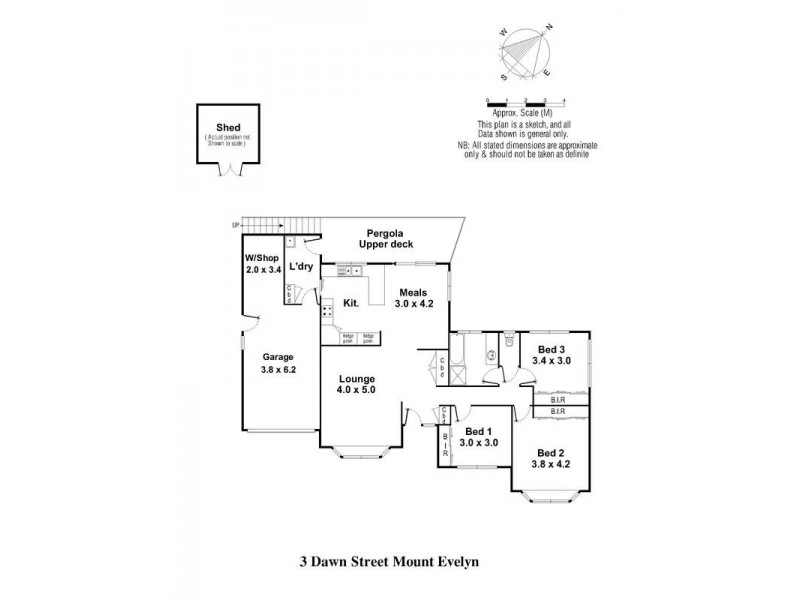 3 Dawn Street, Mount Evelyn VIC 3796 Floorplan