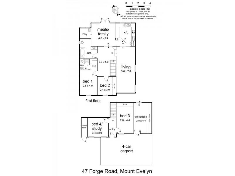 47 Forge Road, Mount Evelyn VIC 3796 Floorplan