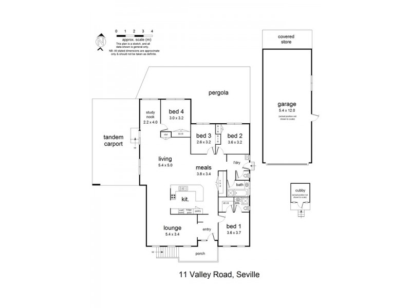 11 Valley Road, Seville VIC 3139 Floorplan