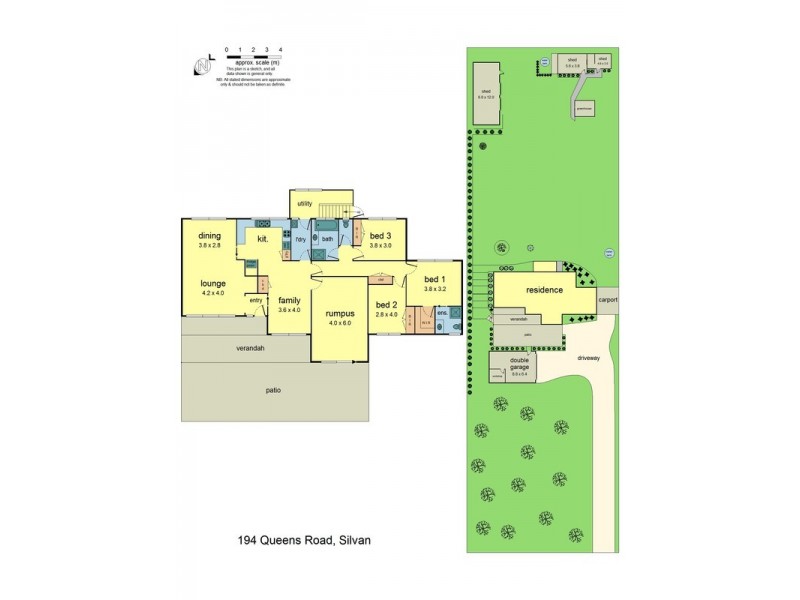 194 Queens Road, Silvan VIC 3795 Floorplan