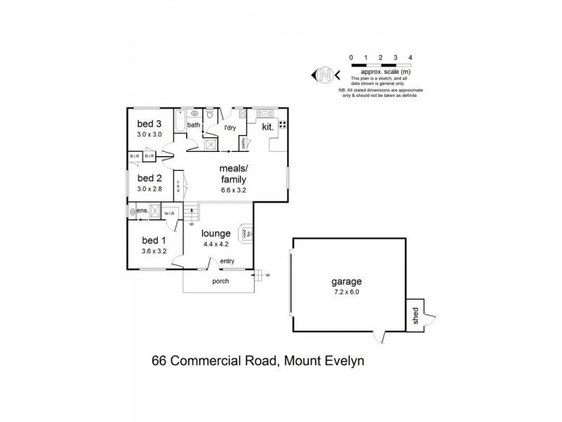 66 Commercial Road, Mount Evelyn VIC 3796 Floorplan