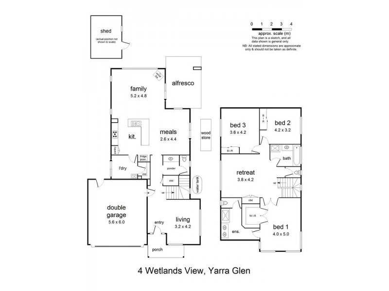 4 Wetlands View, Yarra Glen VIC 3775 Floorplan