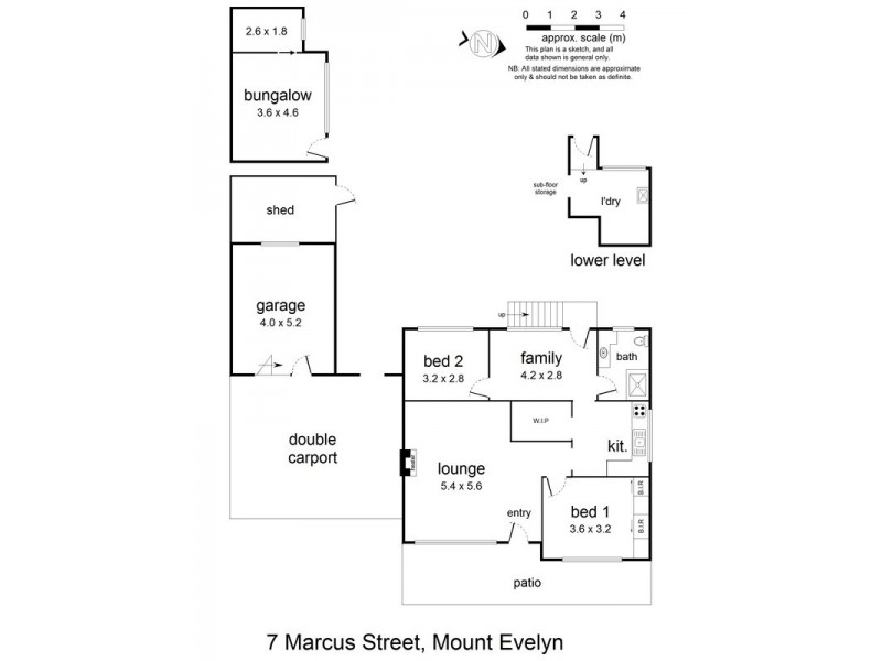 7 Marcus Street, Mount Evelyn VIC 3796 Floorplan