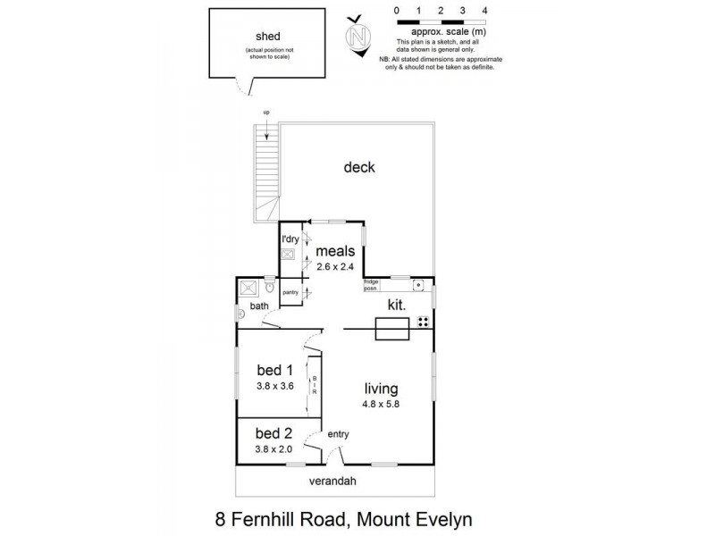 8 Fernhill Road, Mount Evelyn VIC 3796 Floorplan