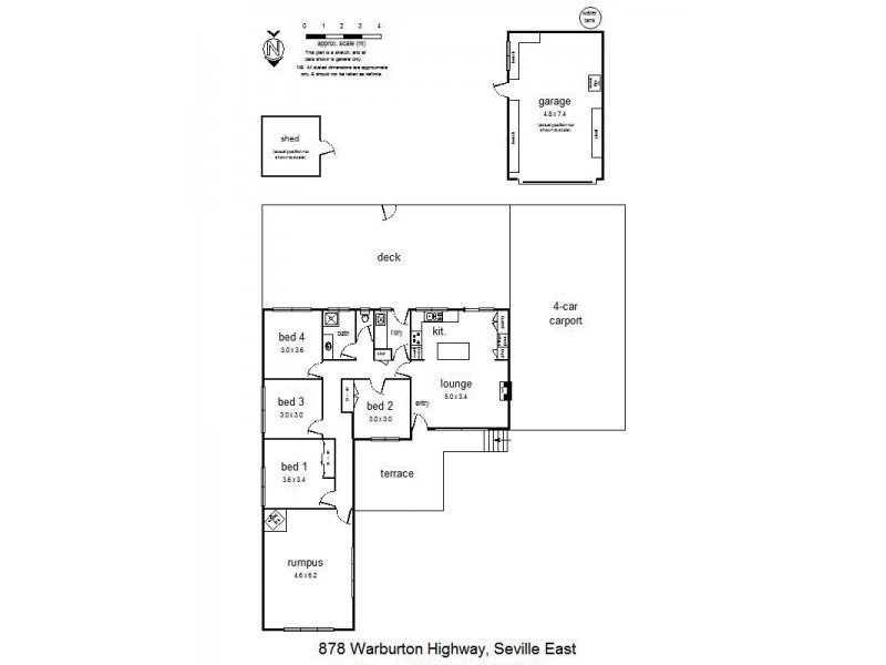 878 Warburton Highway, Seville VIC 3139 Floorplan
