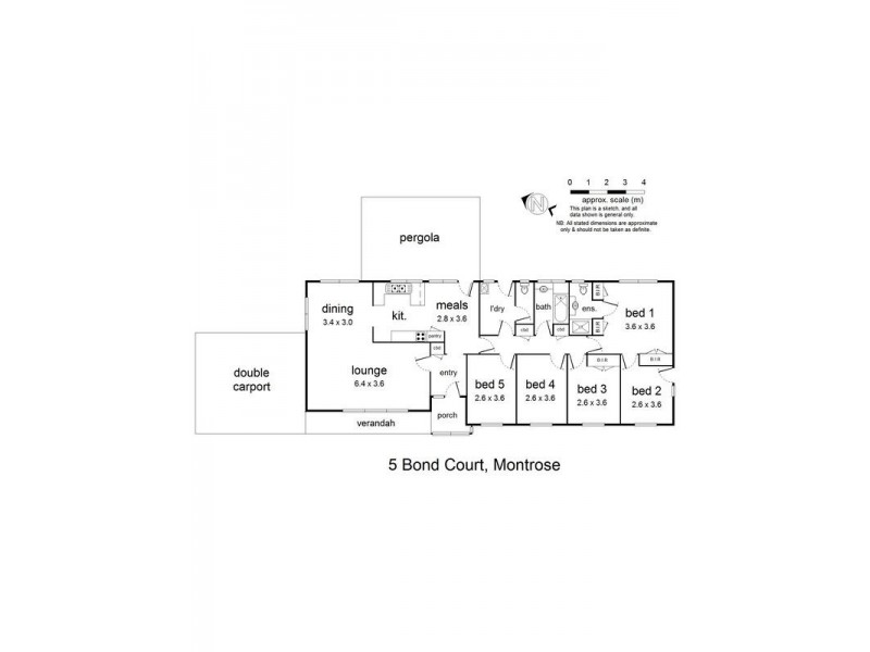 5 Bond Court, Montrose VIC 3765 Floorplan