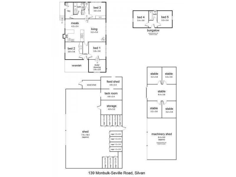 139 Monbulk-Seville Road, Silvan VIC 3795 Floorplan