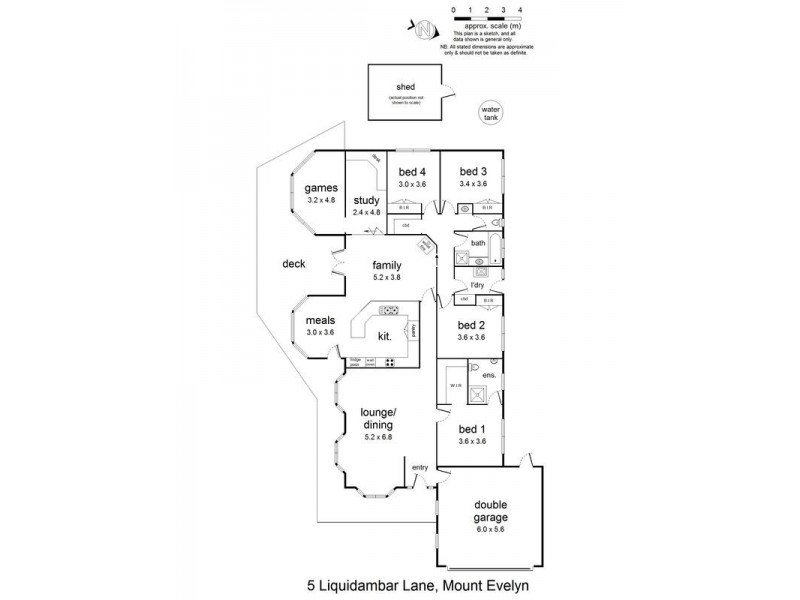 5 Liquidambar Lane, Mount Evelyn VIC 3796 Floorplan