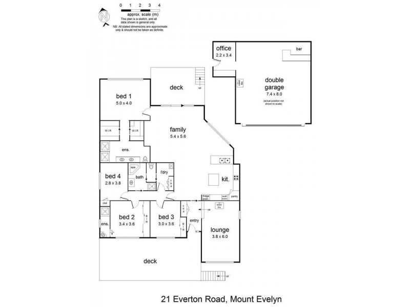 21 Everton Road, Mount Evelyn VIC 3796 Floorplan