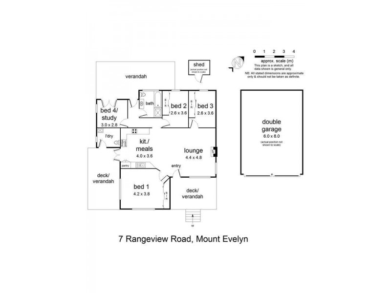 7 Rangeview Road, Mount Evelyn VIC 3796 Floorplan