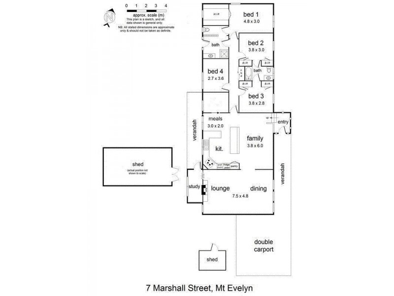 7 Marshall Street, Mount Evelyn VIC 3796 Floorplan