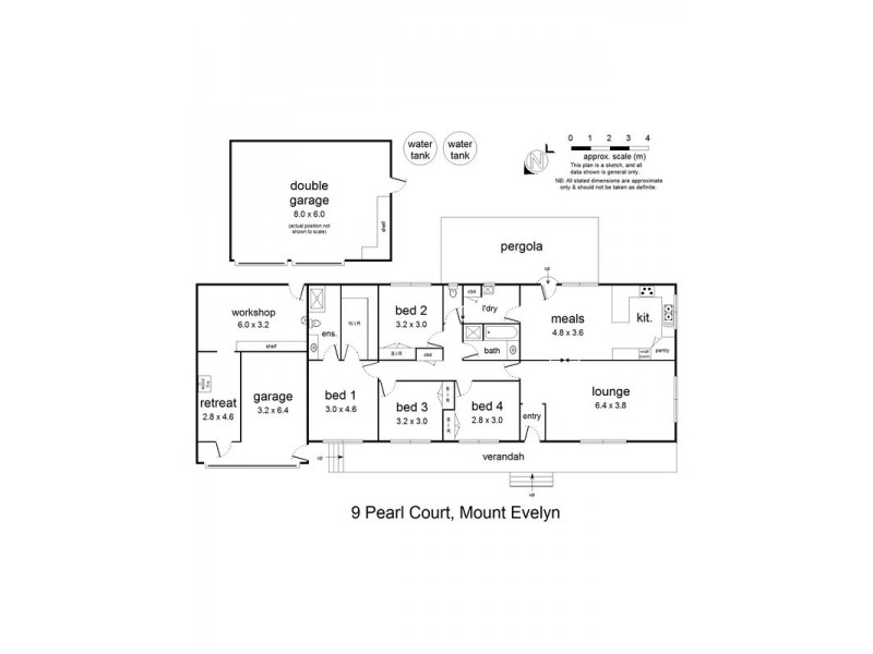 9 Pearl Court, Mount Evelyn VIC 3796 Floorplan