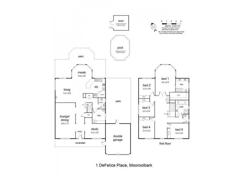 1 Defelice Place, Mooroolbark VIC 3138 Floorplan