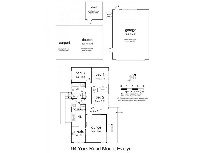 94 York Road, Mount Evelyn VIC 3796 Floorplan