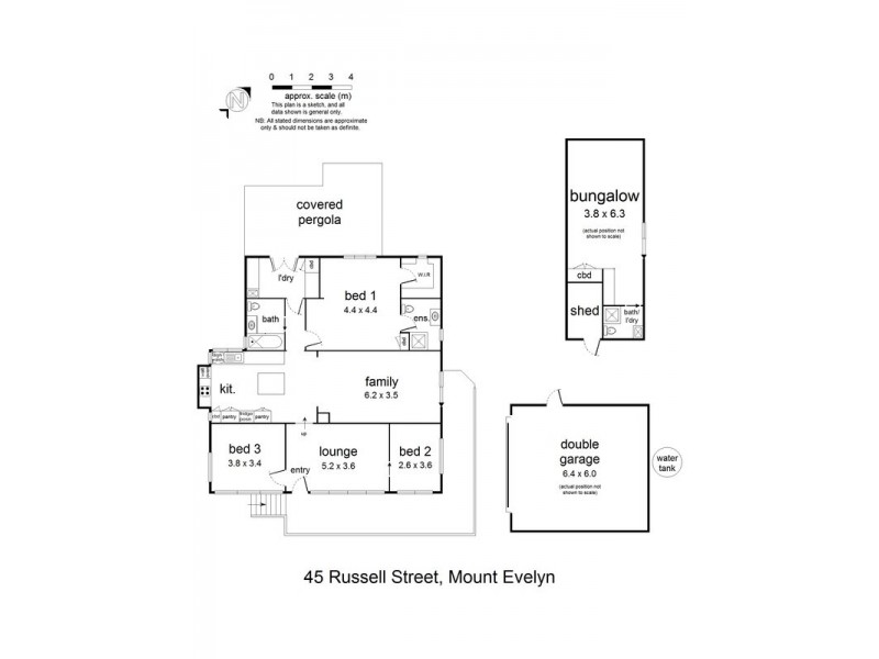 45 Russell Street, Mount Evelyn VIC 3796 Floorplan