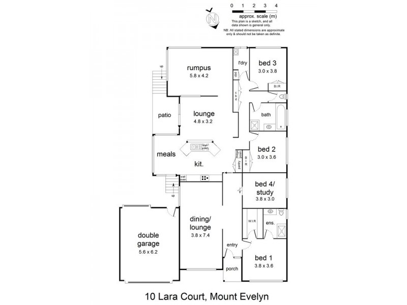 10 Lara Court, Mount Evelyn VIC 3796 Floorplan