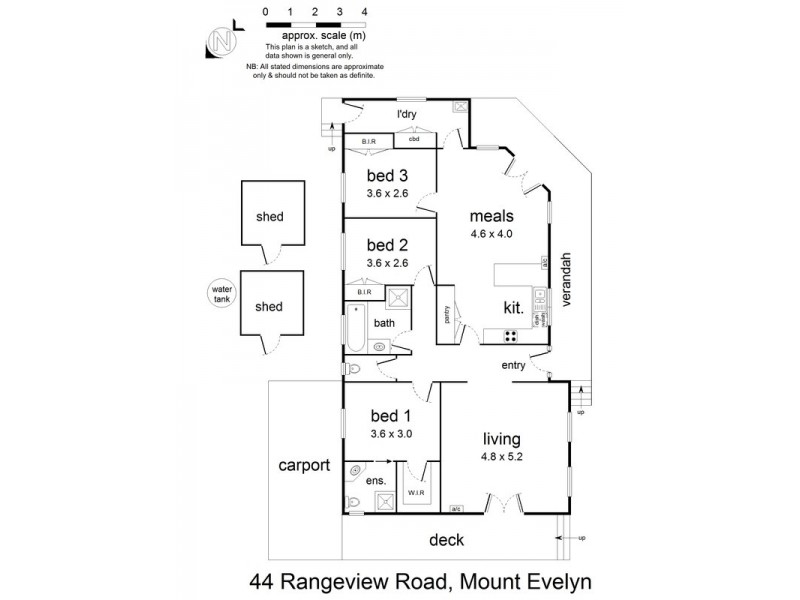 44 Rangeview Road, Mount Evelyn VIC 3796 Floorplan