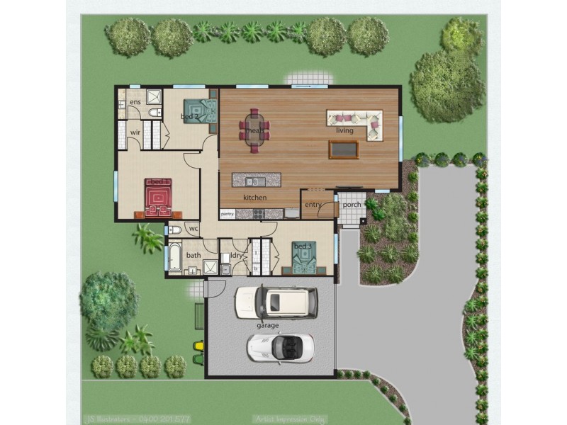 27A Carronvale Road, Mooroolbark VIC 3138 Floorplan