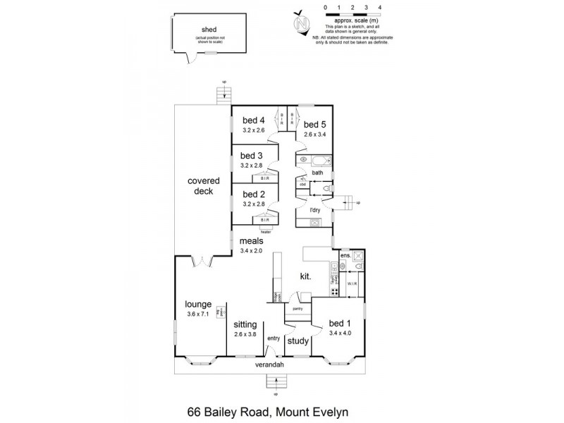 66 Bailey Road, Mount Evelyn VIC 3796 Floorplan