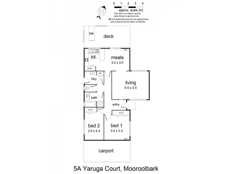 5A Yuruga Court, Mooroolbark VIC 3138 Floorplan