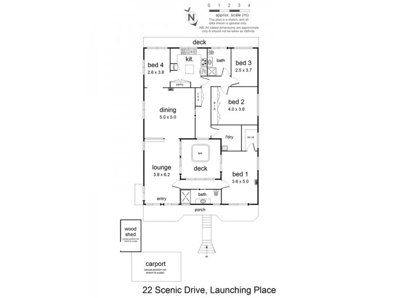 22 Scenic Drive, Launching Place VIC 3139 Floorplan
