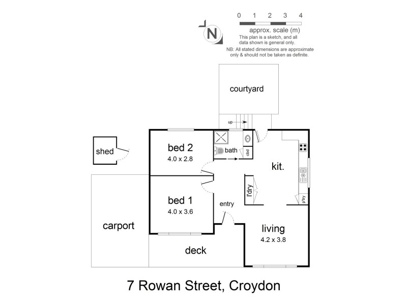 7 Rowan Street, Croydon VIC 3136 Floorplan