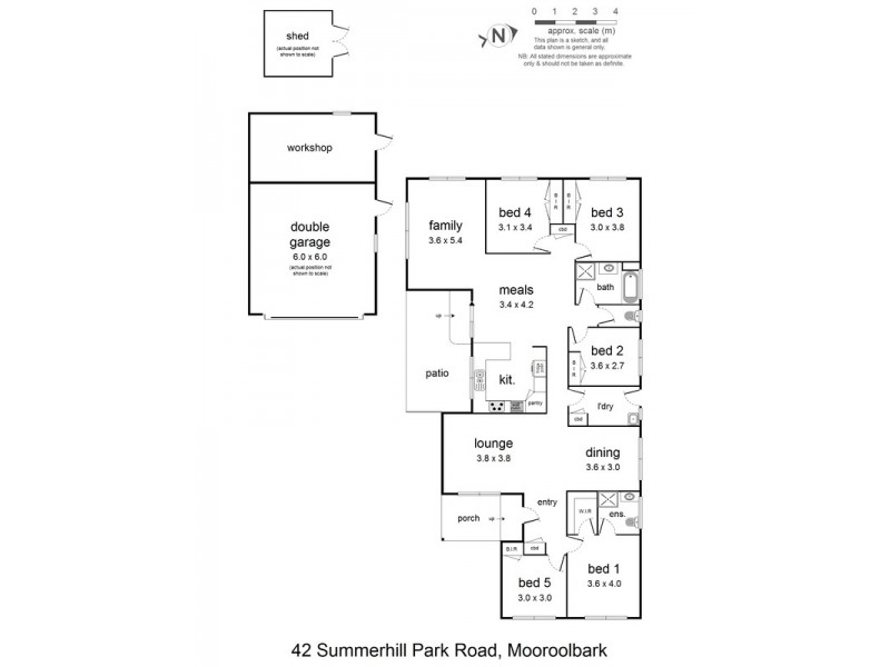 42 Summerhill Park Drive, Mooroolbark VIC 3138 Floorplan