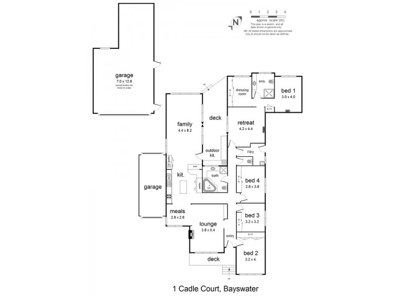 1 Cadle Court, Bayswater VIC 3153 Floorplan