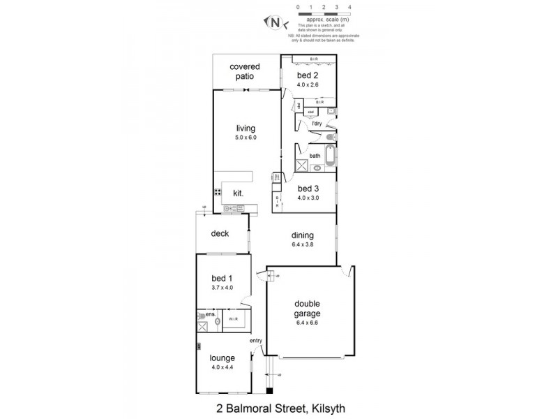 2 Balmoral Street, Kilsyth VIC 3137 Floorplan