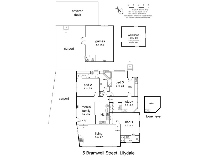5 Bramwell Street, Lilydale VIC 3140 Floorplan
