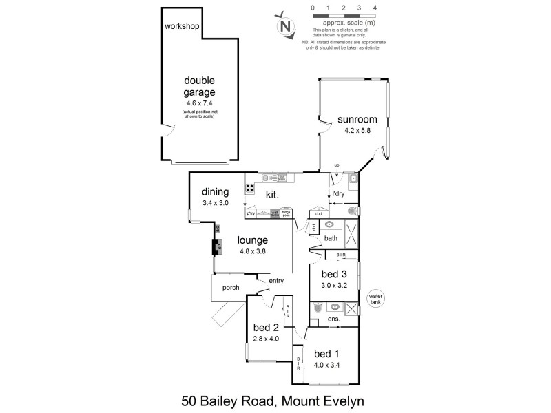 50 Bailey Road, Mount Evelyn VIC 3796 Floorplan