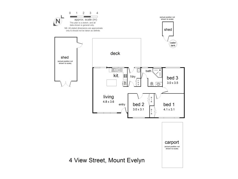 4 View Street, Mount Evelyn VIC 3796 Floorplan