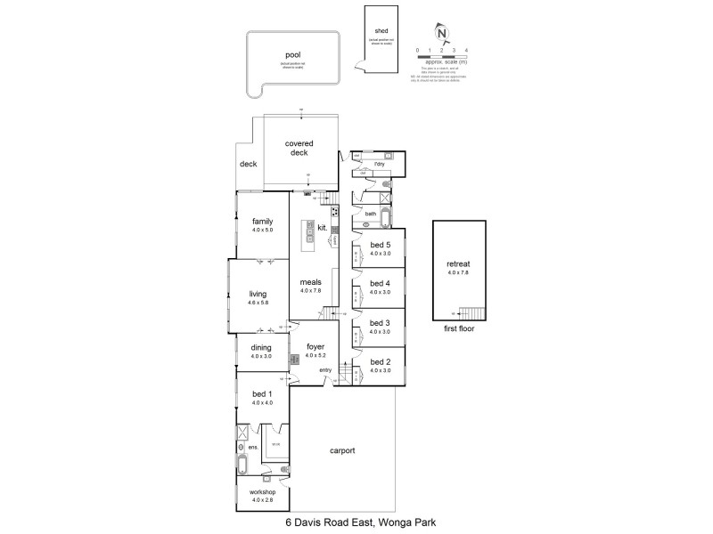 6 Davis Road, Wonga Park VIC 3115 Floorplan