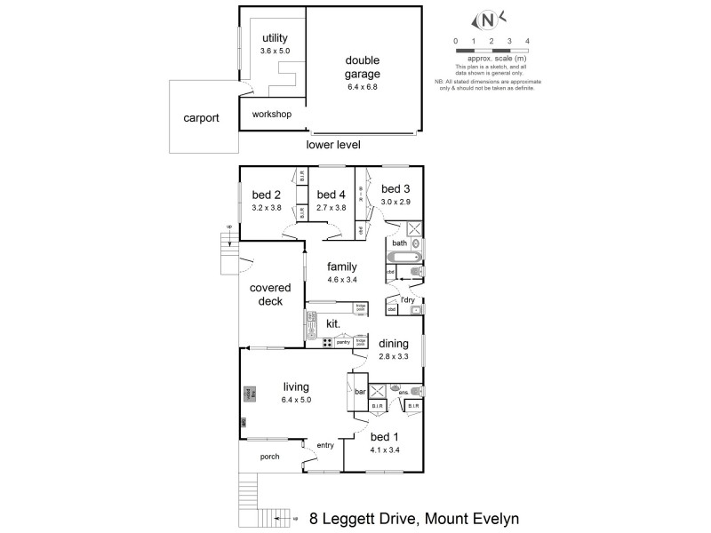 8 Leggett Drive, Mount Evelyn VIC 3796 Floorplan