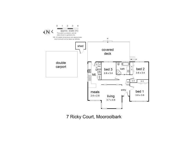 7 Ricky Court, Mooroolbark VIC 3138 Floorplan