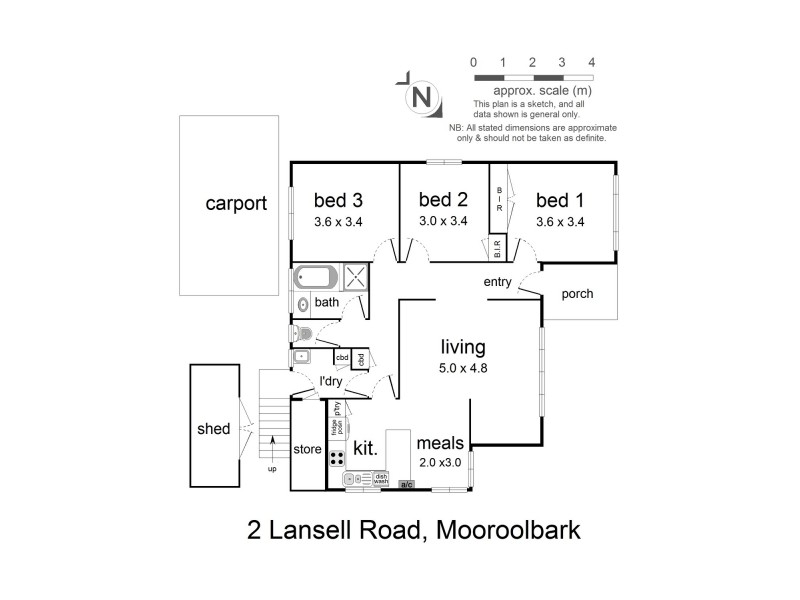2 Lansell Road, Mooroolbark VIC 3138 Floorplan
