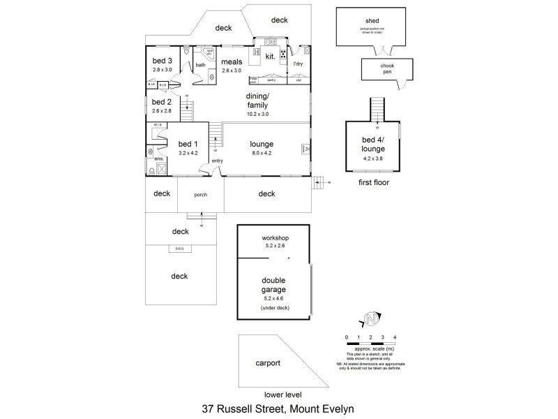 37 Russell Street, Mount Evelyn VIC 3796 Floorplan