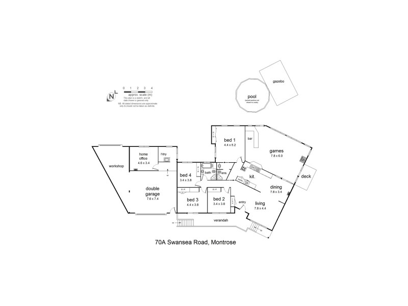 70A Swansea Road, Montrose VIC 3765 Floorplan