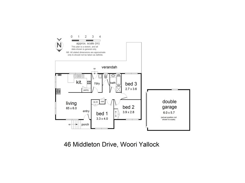 46 Middleton Drive, Woori Yallock VIC 3139 Floorplan