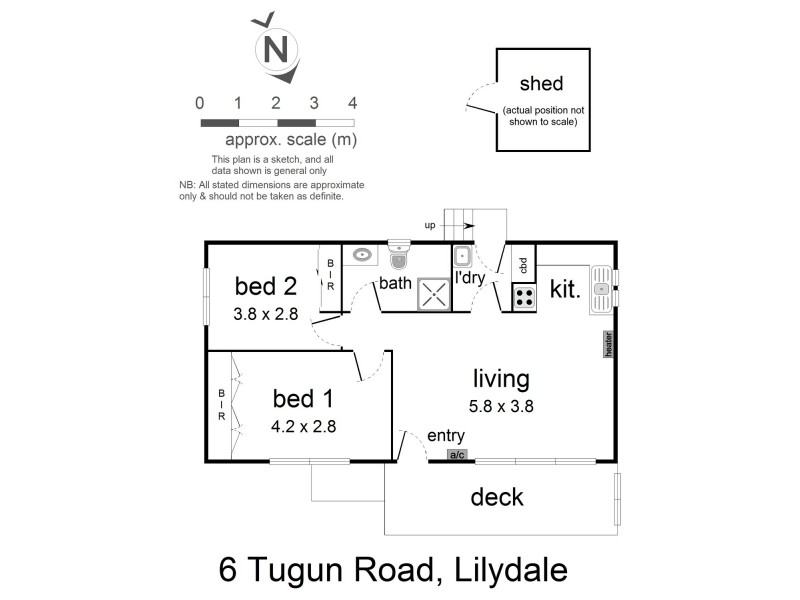 6 Tugun Road, Lilydale VIC 3140 Floorplan